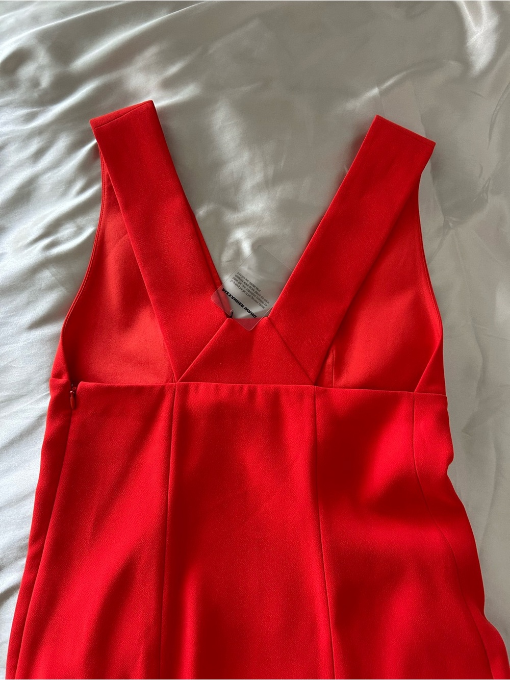 Alexander Wang Bright Red Sleeveless Dress New With Tag - Picture 7 of 13